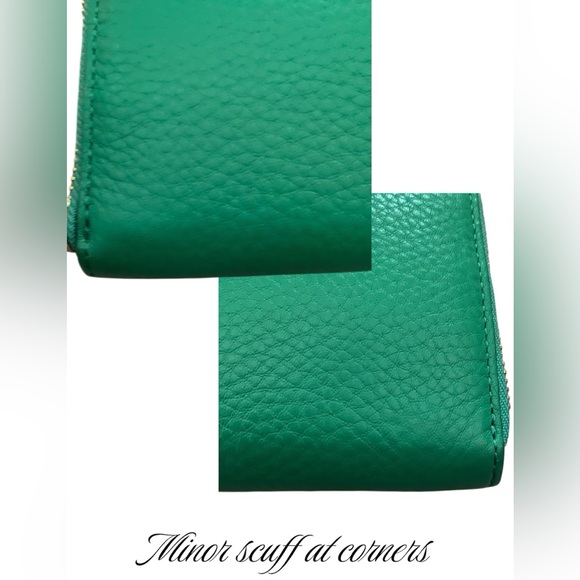 Cole Haan pebble leather zip around wallet - Picture 7 of 8